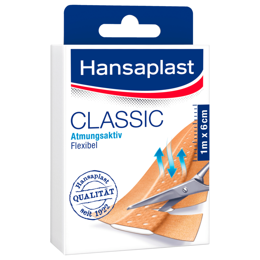 Hansaplast Pflaster Classic 1mx6cm